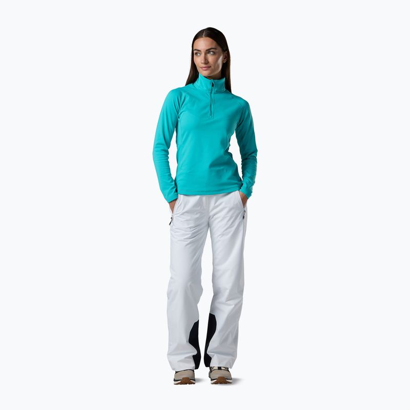 Women's fleece sweatshirt Rossignol Mid Layer Stretch Half Zip baltic 2