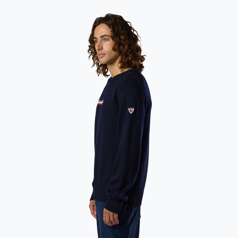 Men's sweater Rossignol Odysseus Crew Merino dark navy 4