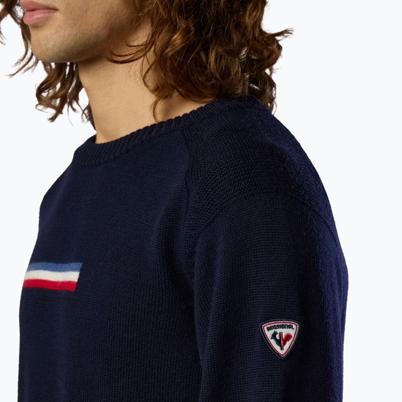Men's sweater Rossignol Odysseus Crew Merino dark navy 6