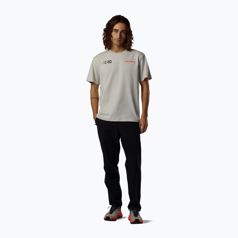 Men's T-shirt Rossignol Hero Tee light grey 2