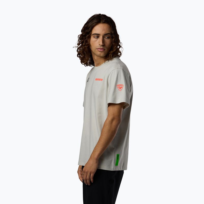 Men's T-shirt Rossignol Hero Tee light grey 4