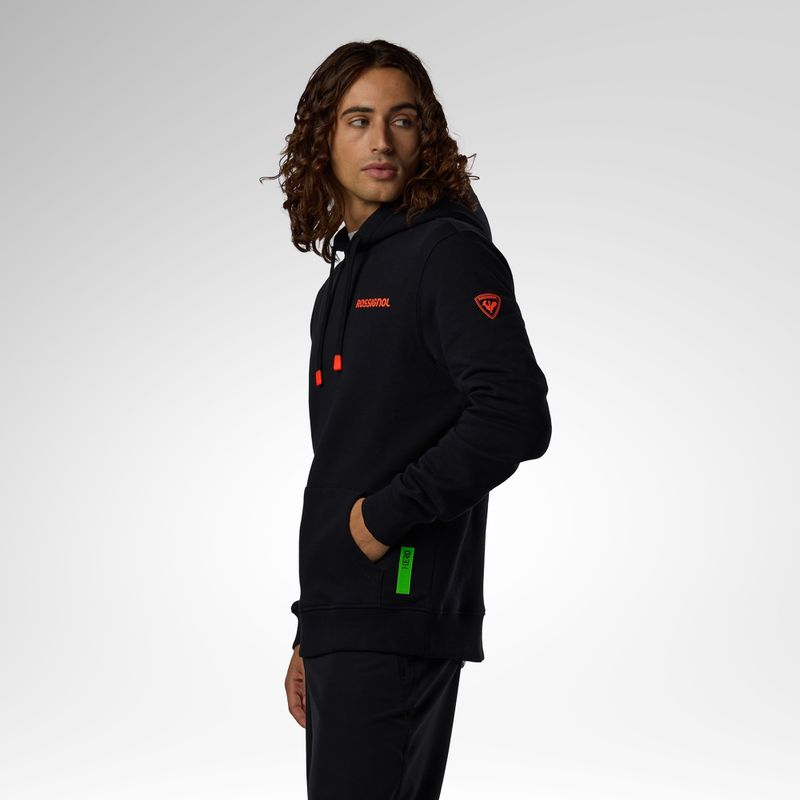 Men's sweatshirt Rossignol Hero Hoodie black 4