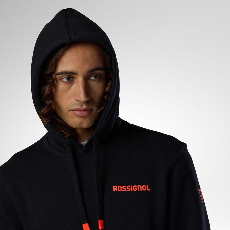 Men's sweatshirt Rossignol Hero Hoodie black 5