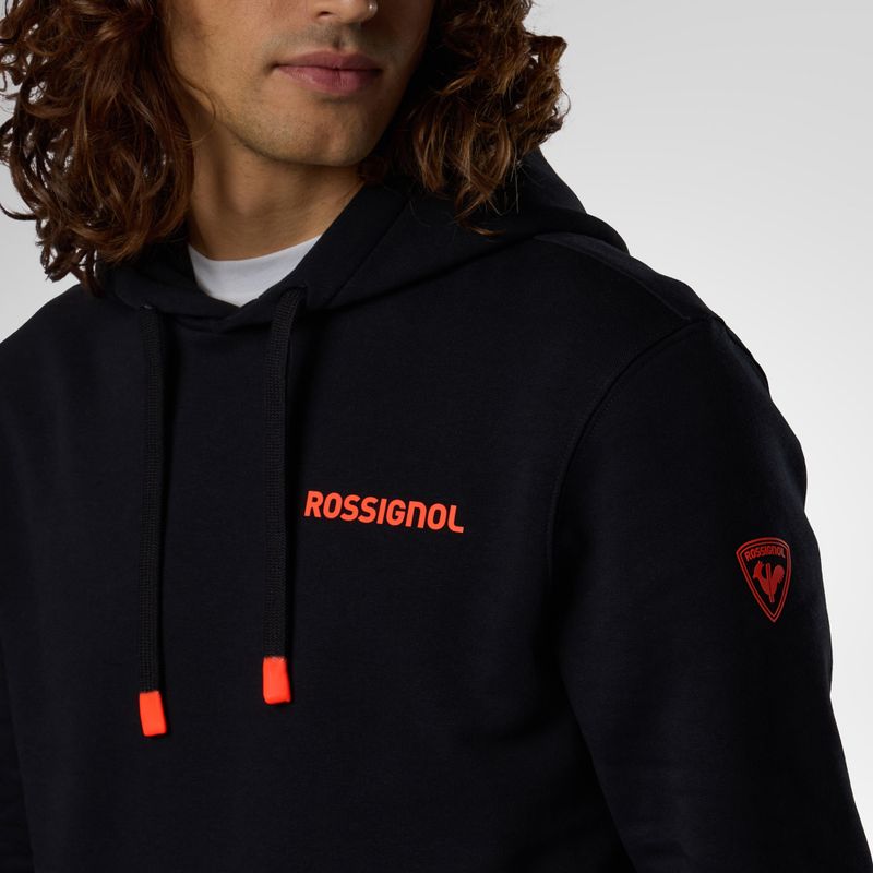 Men's sweatshirt Rossignol Hero Hoodie black 6