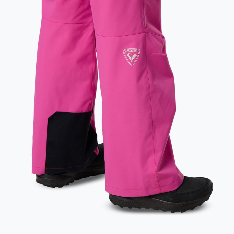Children's ski trousers Rossignol Insulated electric fuchsia 6