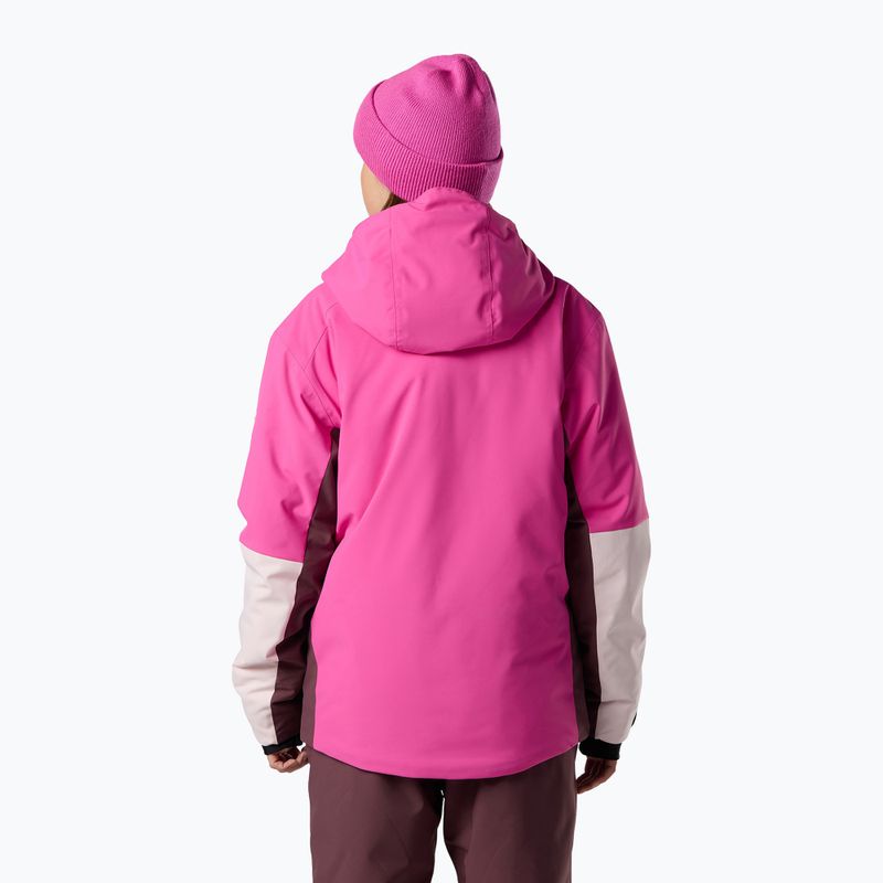 Children's ski jacket Rossignol Wispile Insulated electric fuchsia 4