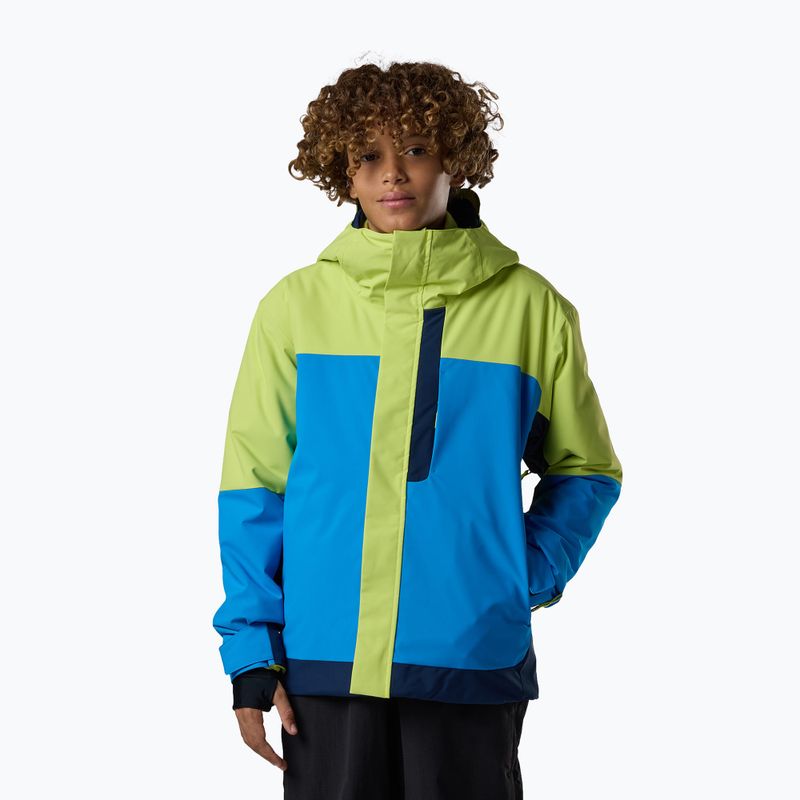 Children's ski jacket Rossignol Wispile Insulated wild lime 2