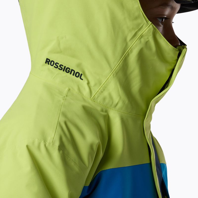 Children's ski jacket Rossignol Wispile Insulated wild lime 8