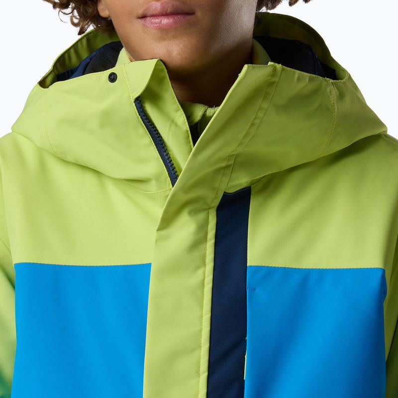 Children's ski jacket Rossignol Wispile Insulated wild lime 9