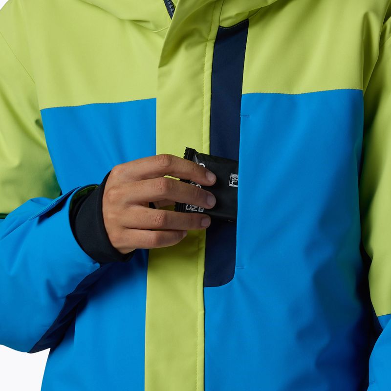 Children's ski jacket Rossignol Wispile Insulated wild lime 10