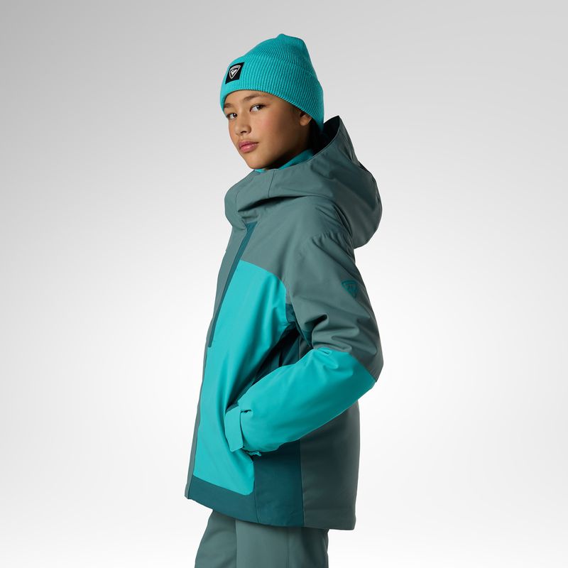 Children's ski jacket Rossignol Wispile Insulated north atlantic 4