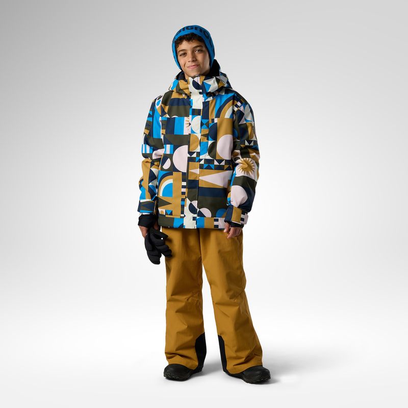 Children's ski jacket Rossignol Wispile Insulated jr potpourri dazzle blue 3