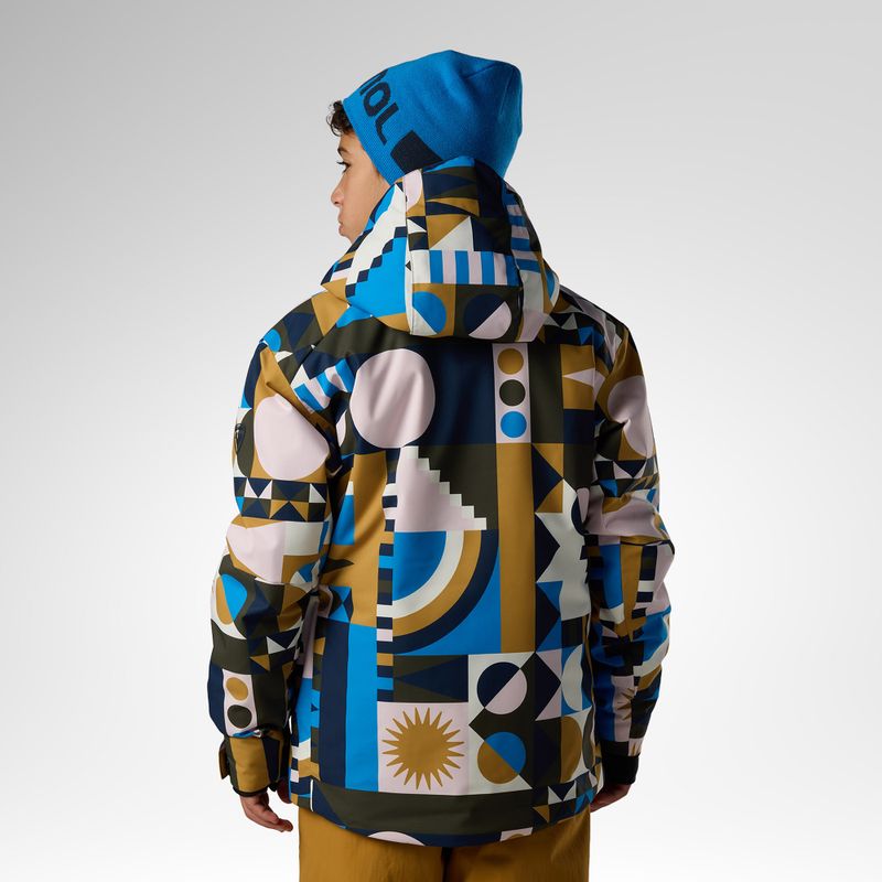 Children's ski jacket Rossignol Wispile Insulated jr potpourri dazzle blue 4