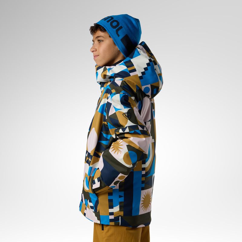 Children's ski jacket Rossignol Wispile Insulated jr potpourri dazzle blue 5