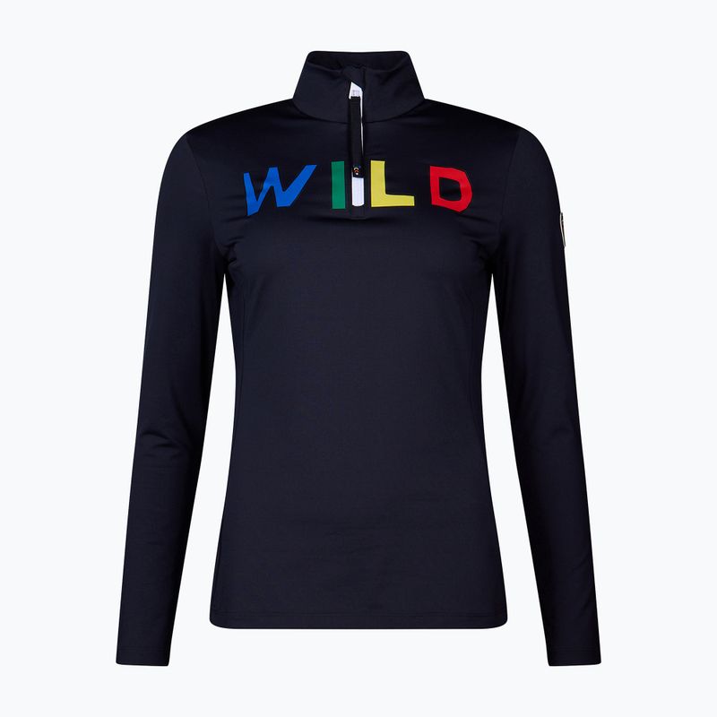Women's thermal sweatshirt Rossignol JCC Quarter Zip First Layer black 6