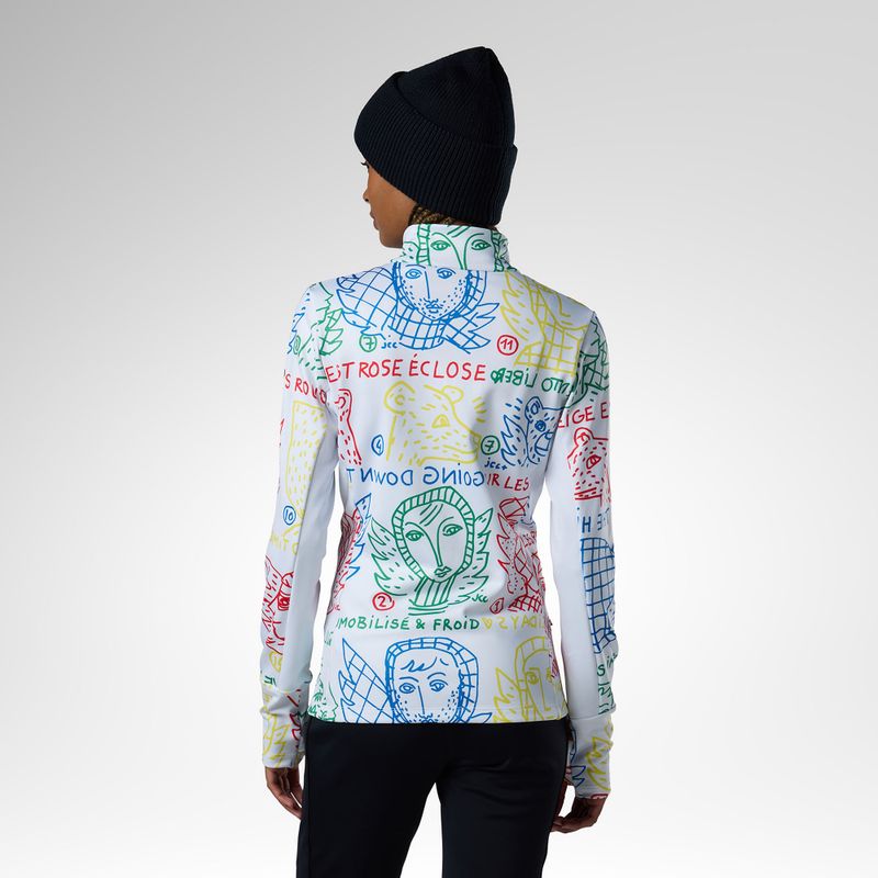 Women's ski sweatshirt Rossignol JCC Fleece jcc angels light 3