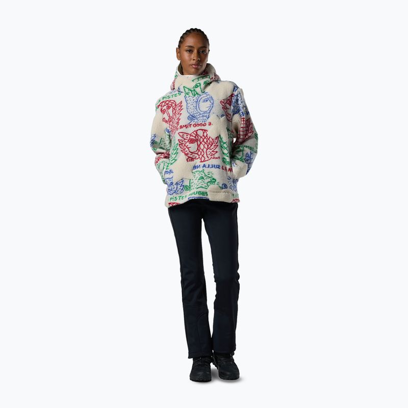 Women's fleece sweatshirt Rossignol JCC Fleece Anorak jcc angels light 2