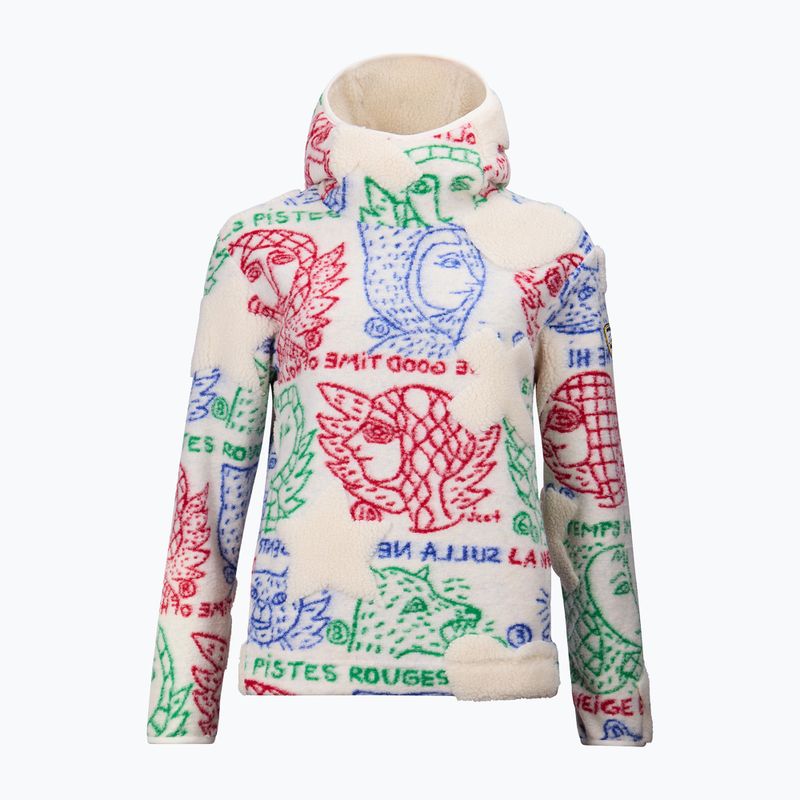 Women's fleece sweatshirt Rossignol JCC Fleece Anorak jcc angels light 7
