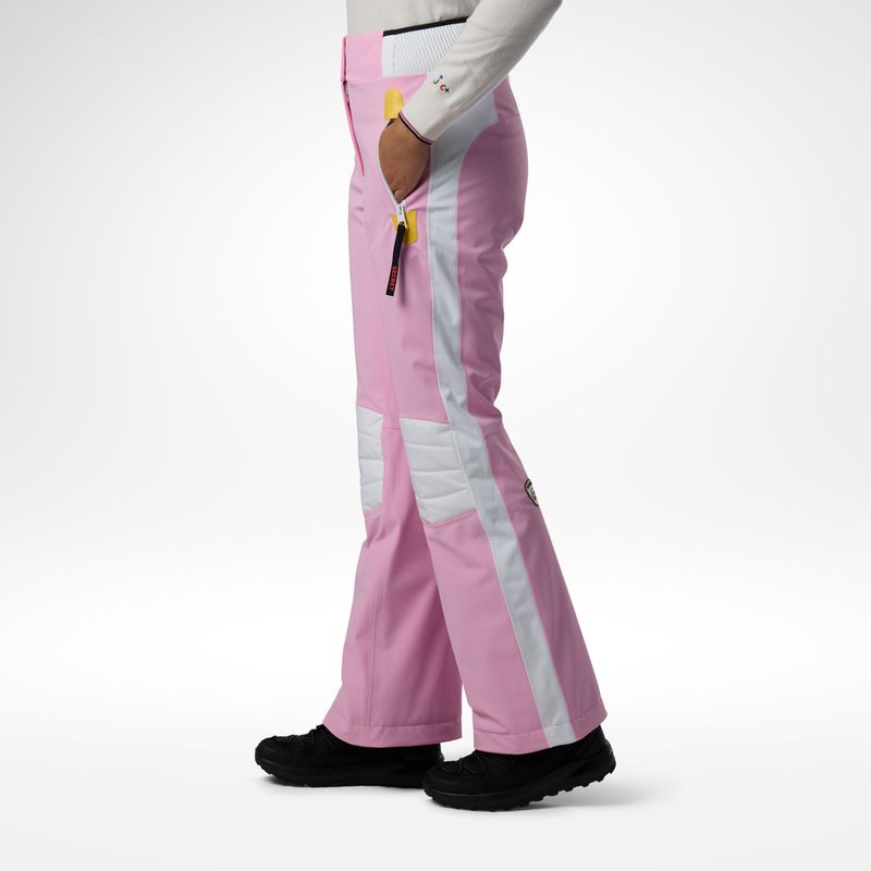Women's ski trousers Rossignol JCC Valdiz new pink 4