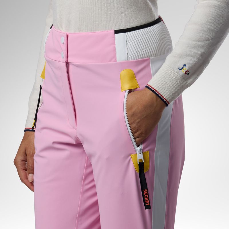 Women's ski trousers Rossignol JCC Valdiz new pink 6