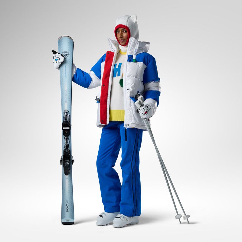 Women's ski trousers Rossignol JCC Seasonal victoria blue 2