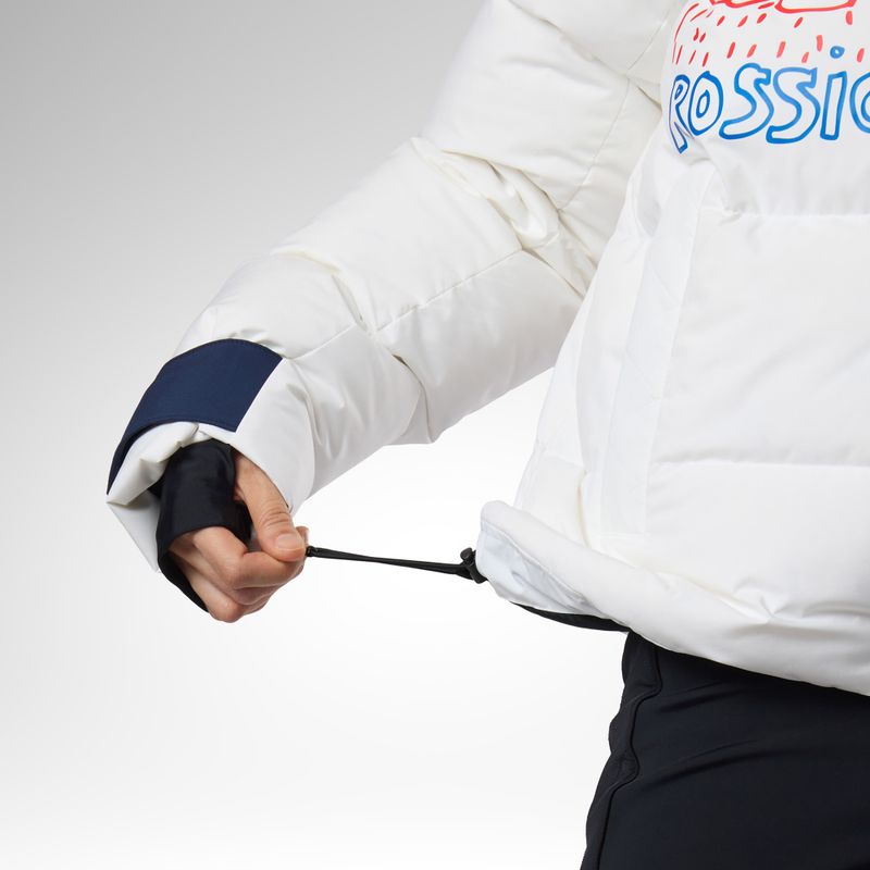 Women's ski jacket Rossignol JCC Allsnow Down white 10