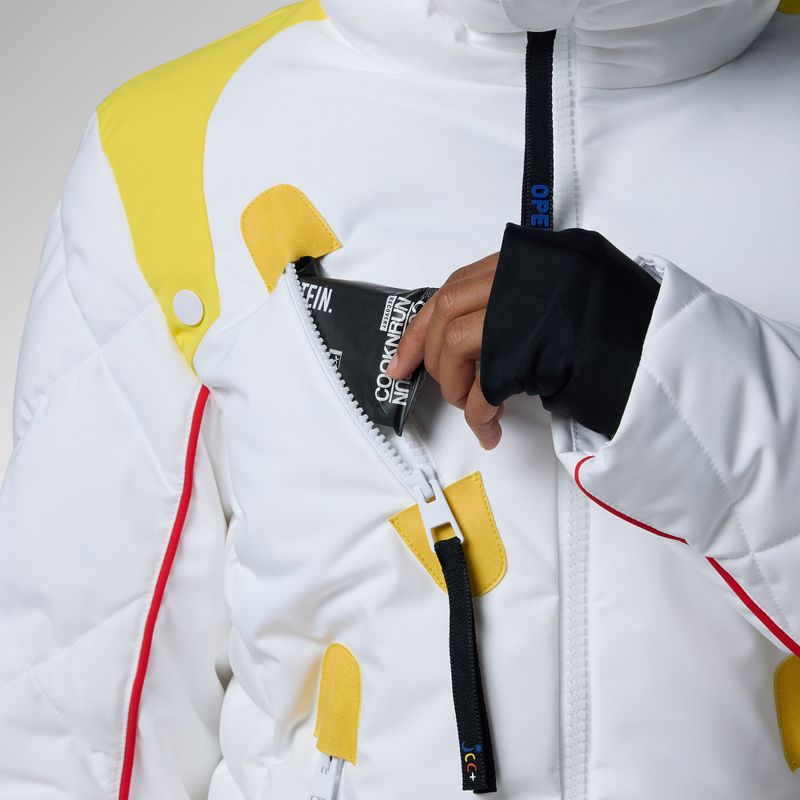 Women's ski jacket Rossignol JCC Valdiz Down white 7
