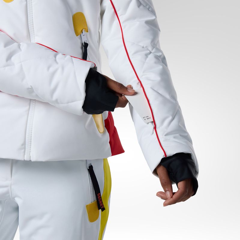 Women's ski jacket Rossignol JCC Valdiz Down white 12