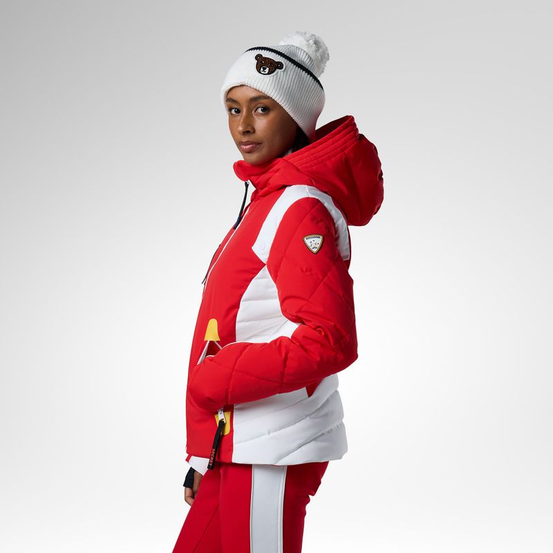 Women's ski jacket Rossignol JCC Valdiz Down red 4
