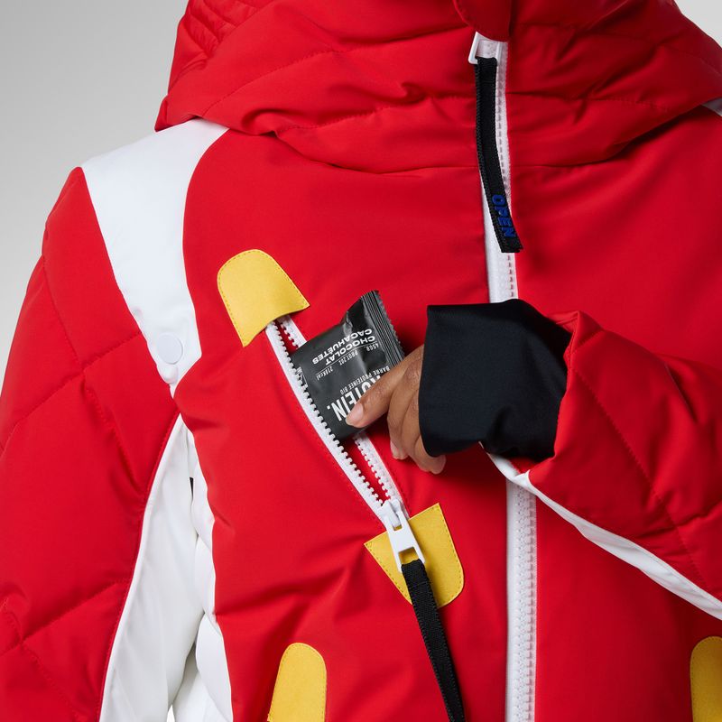 Women's ski jacket Rossignol JCC Valdiz Down red 7