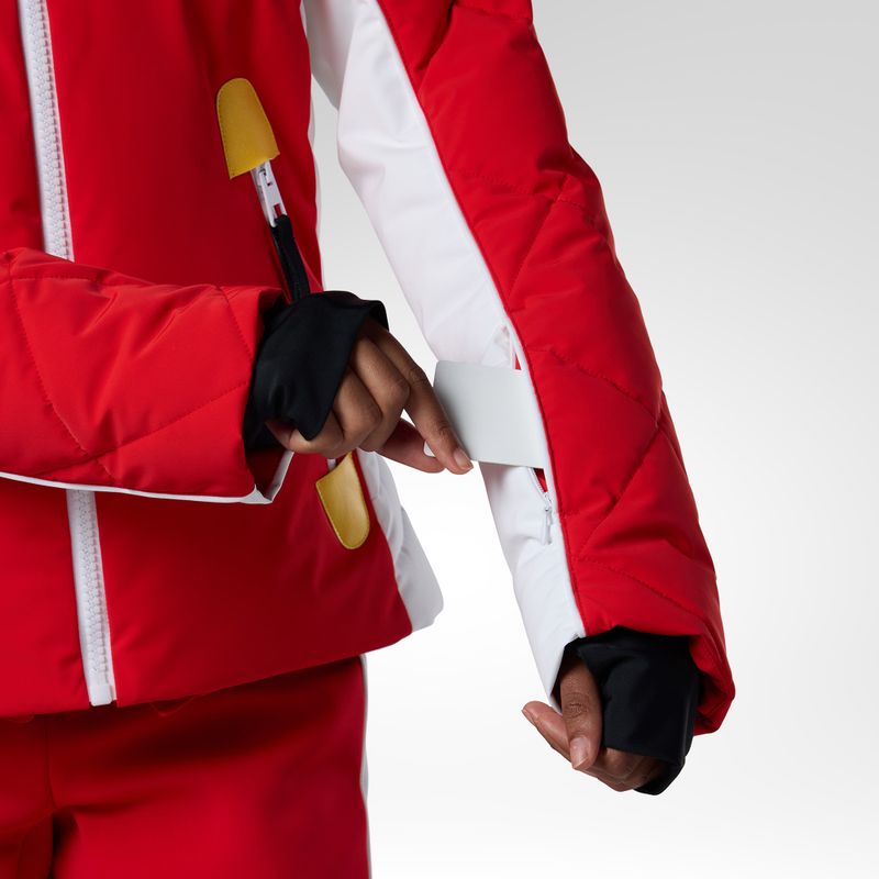 Women's ski jacket Rossignol JCC Valdiz Down red 11