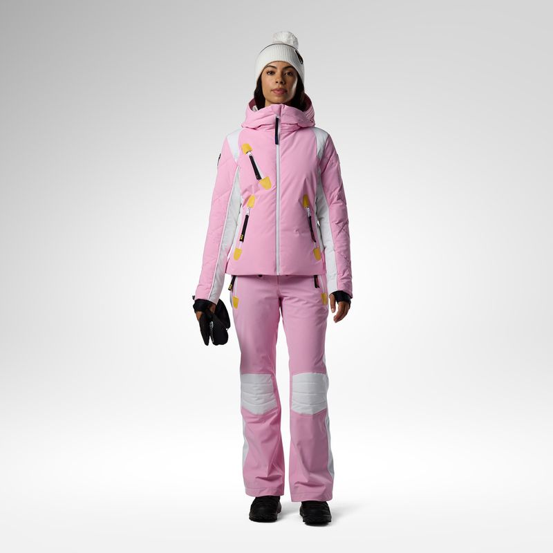 Women's ski jacket Rossignol JCC Valdiz Down new pink 2