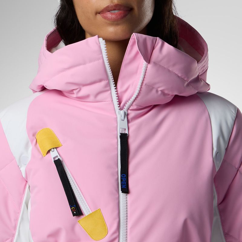 Women's ski jacket Rossignol JCC Valdiz Down new pink 6