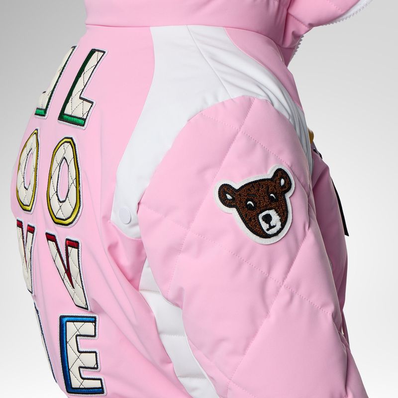 Women's ski jacket Rossignol JCC Valdiz Down new pink 9