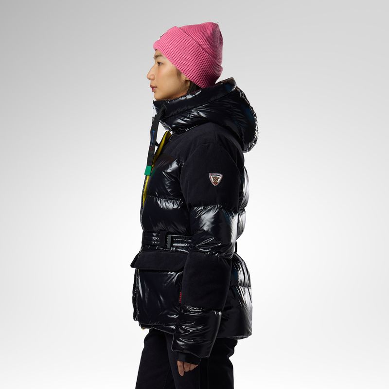 Women's ski jacket Rossignol JCC Corduroy Down black 4