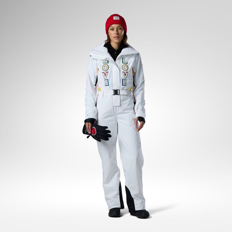 Women's ski suit Rossignol JCC white 2