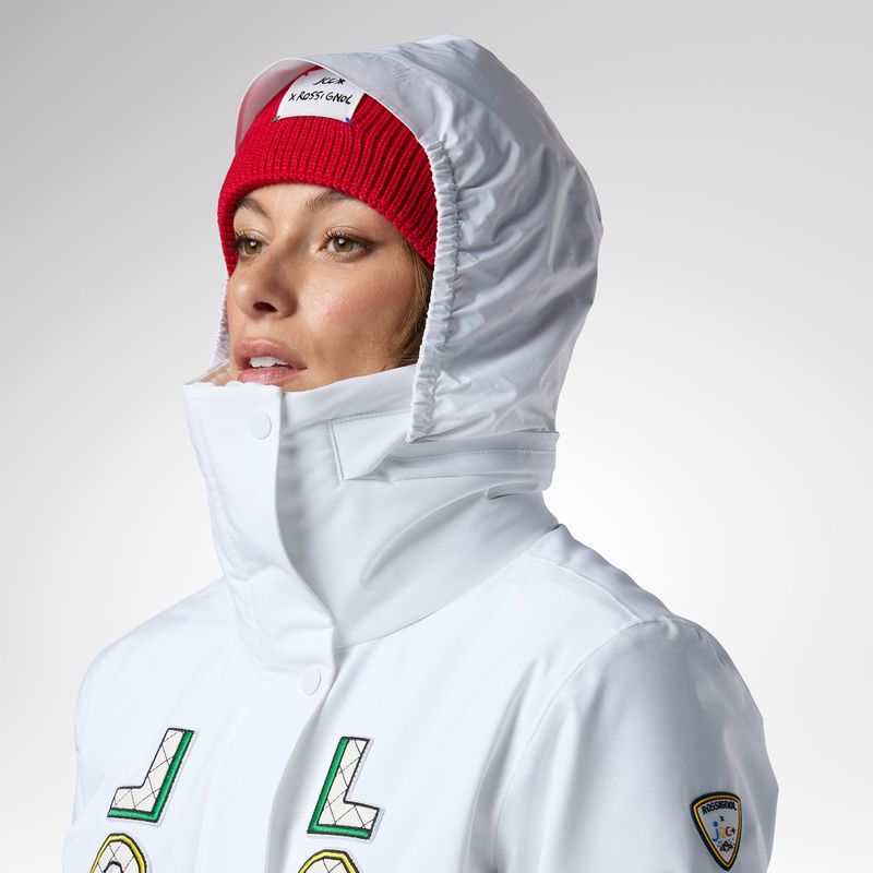 Women's ski suit Rossignol JCC white 6
