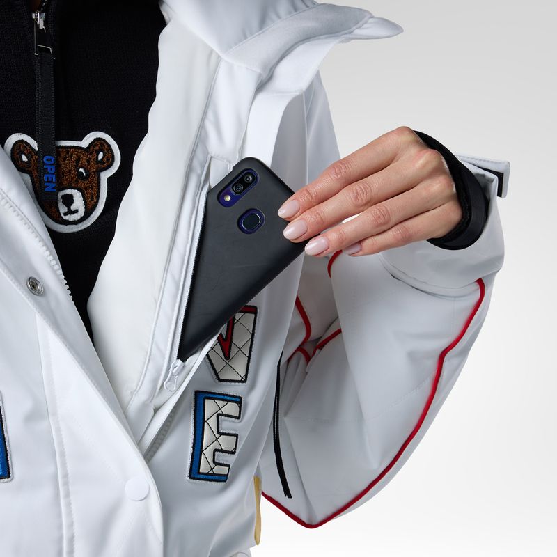 Women's ski suit Rossignol JCC white 7