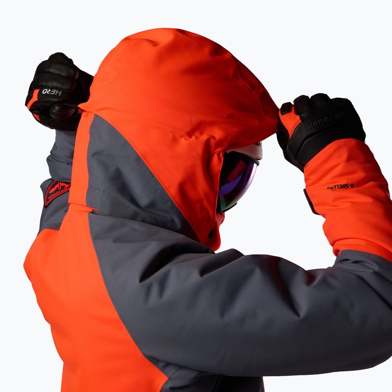 Men's ski jacket Rossignol Hero Insulated neon red 8