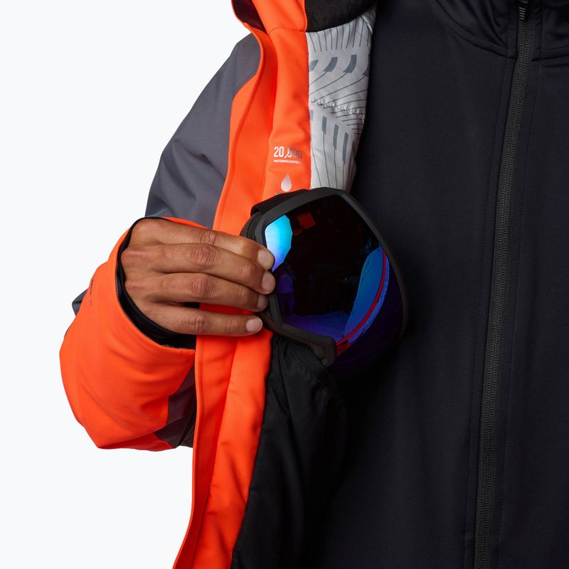 Men's ski jacket Rossignol Hero Insulated neon red 13