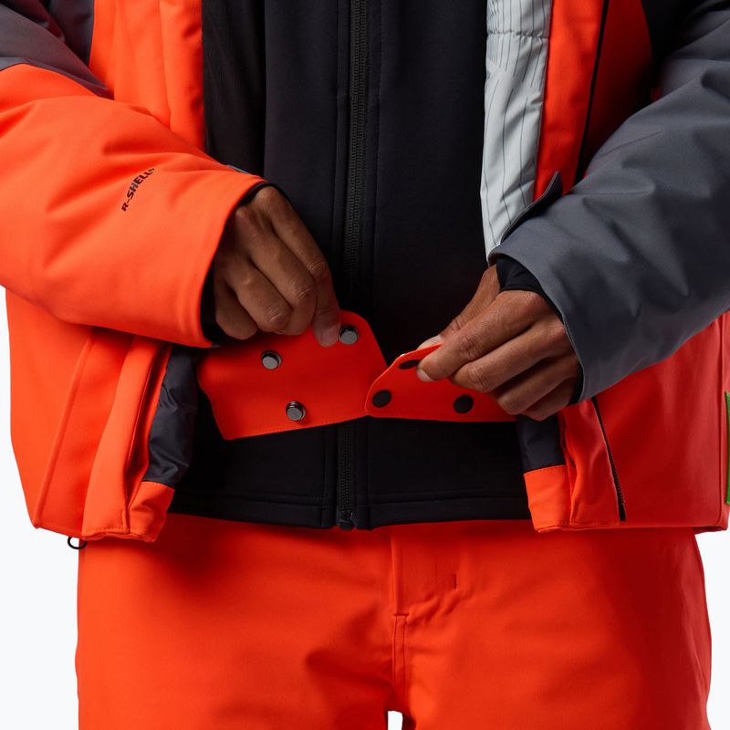 Men's ski jacket Rossignol Hero Insulated neon red 15