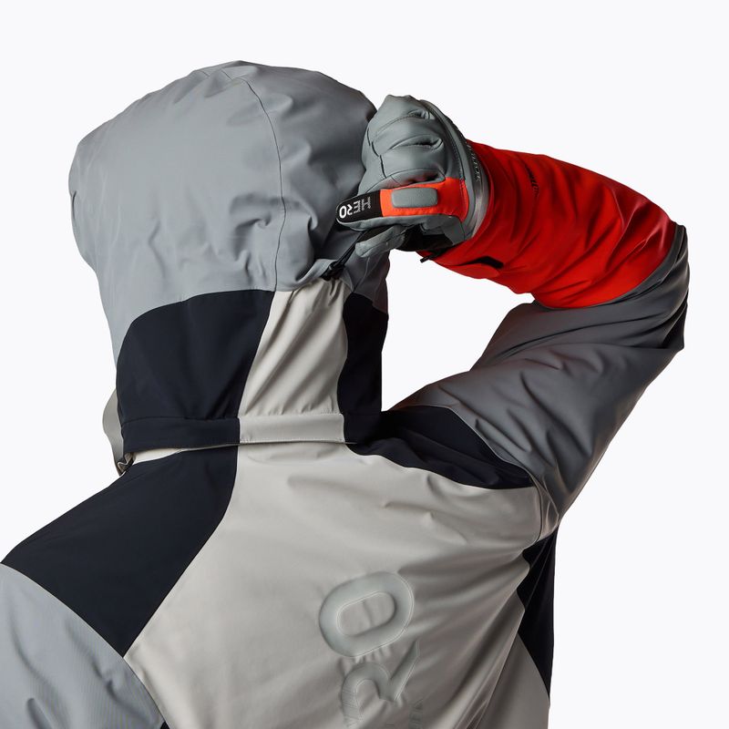 Men's ski jacket Rossignol Hero 4WS Insulated llght grey 6