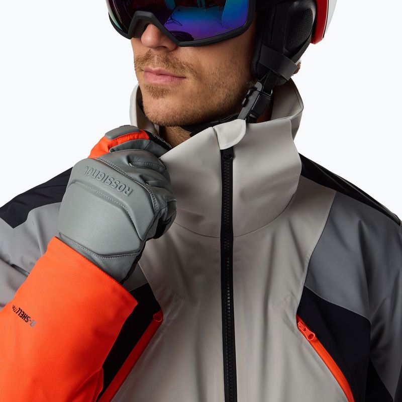 Men's ski jacket Rossignol Hero 4WS Insulated llght grey 9