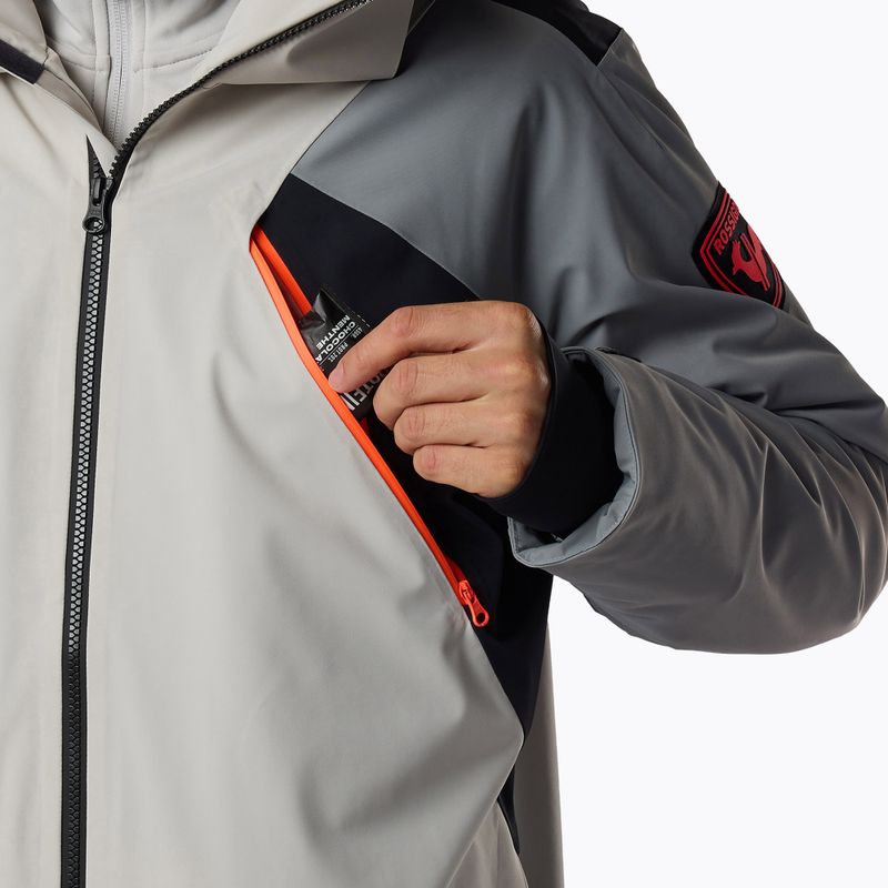 Men's ski jacket Rossignol Hero 4WS Insulated llght grey 11
