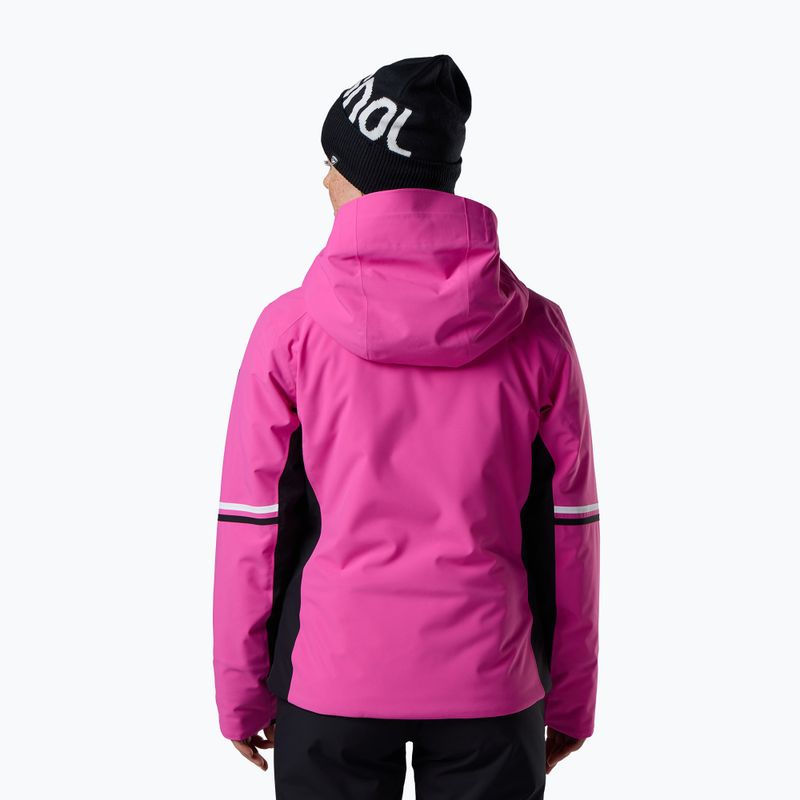 Women's ski jacket Rossignol Strawpile Insulated electric fuchsia 3