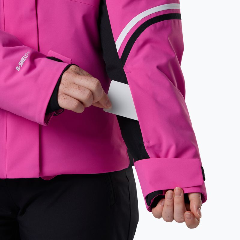 Women's ski jacket Rossignol Strawpile Insulated electric fuchsia 7