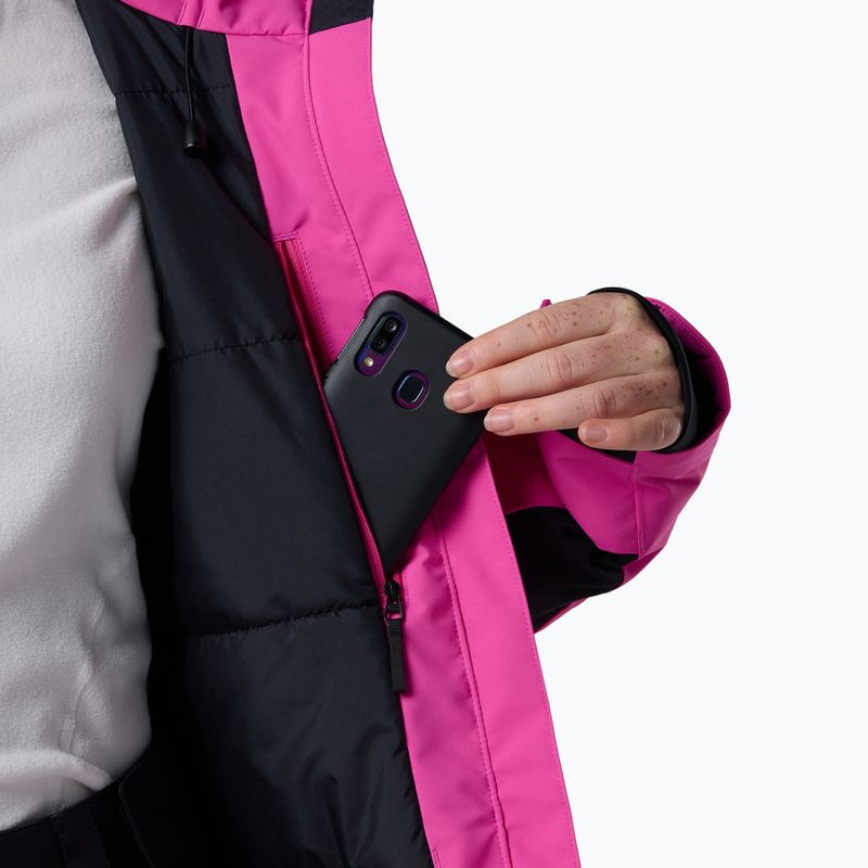 Women's ski jacket Rossignol Strawpile Insulated electric fuchsia 9