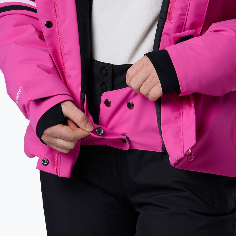 Women's ski jacket Rossignol Strawpile Insulated electric fuchsia 12