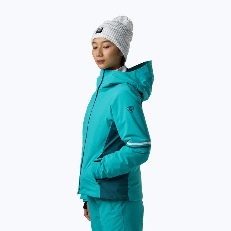 Women's ski jacket Rossignol Strawpile Insulated baltic 4