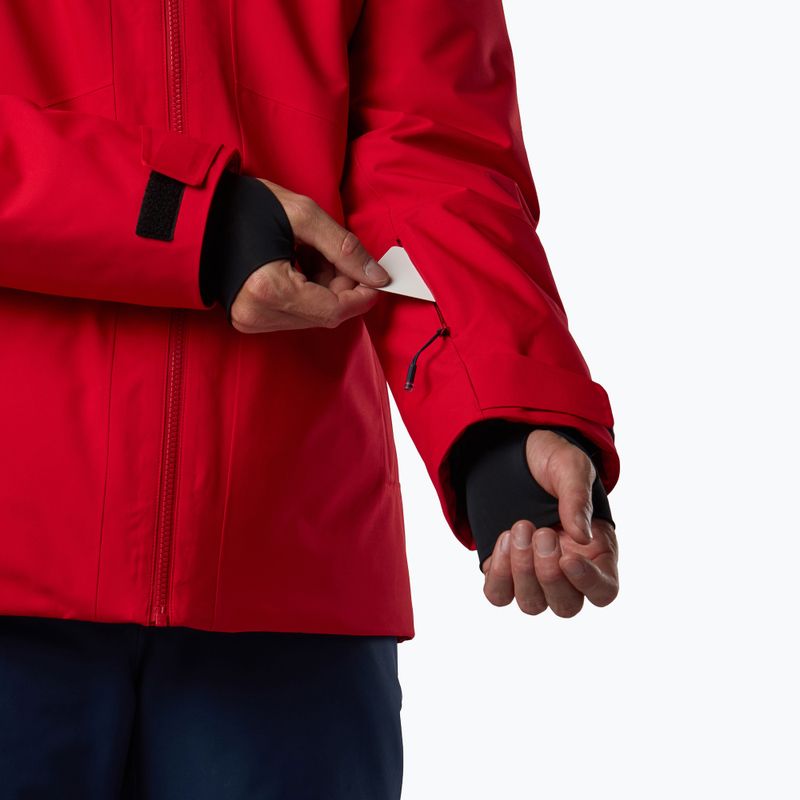 Men's ski jacket Rossignol Rochrun Insulated sport red solid 6